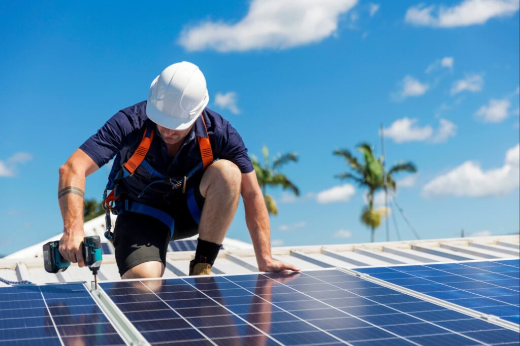 Solar panel installation in Zirakpur via XKJM genset solutions